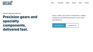 Gear & Custom Part Manufacturer | Atlas Gear Company - gear manufacturer