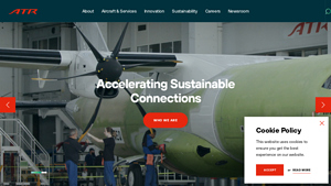 ATR Aircraft - Accelerating Sustainable Connections - french airplane manufacturer