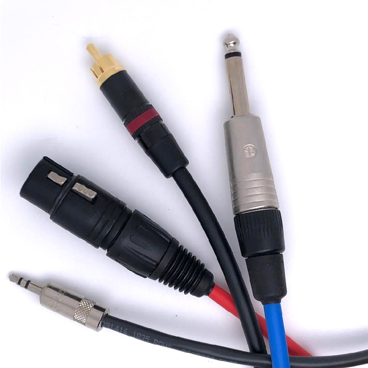 A relevant stock photo of audio cable custom in a typical setting.