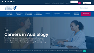 Careers - American Academy of Audiology - audiology manufacturer externships