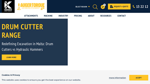 Auger Torque » Earth Drill and Trencher Attachments - hydraulic auger manufacturer
