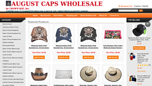 Welcome to August Caps Wholesale (Crown Hat, Inc.) - Discount ... - hat bulk