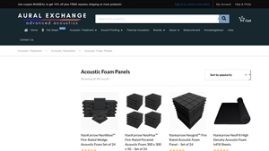 Acoustic Foam Panels - Aural Exchange - soundproof foam bulk