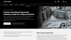 What Is Custom Manufacturing? | Custom Manufacturing and ... - Autodesk - custom manufacturer