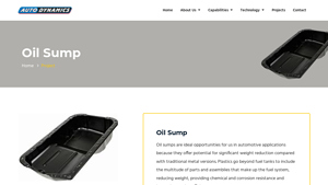 Oil Sump | AUTODYNAMIC TECHNOLOGIES & SOLUTIONS - oil sump factory