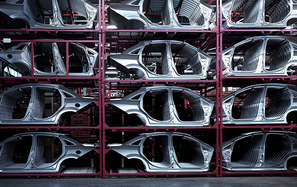 A relevant stock photo of automobile part supplier in a typical setting.