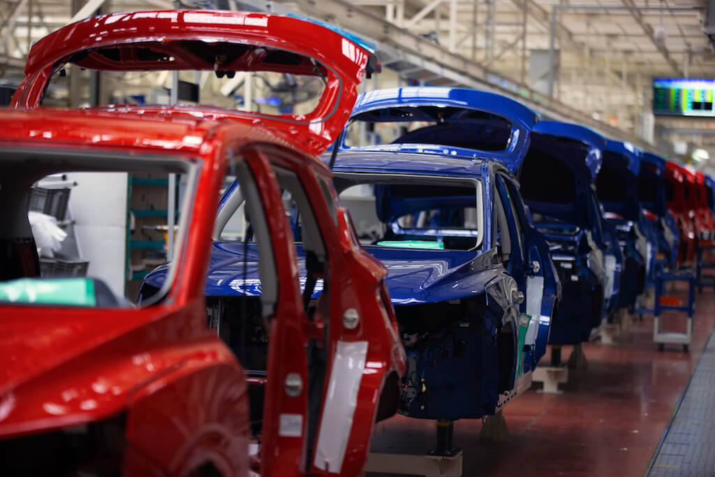 A relevant stock photo of automotive china in a typical setting.