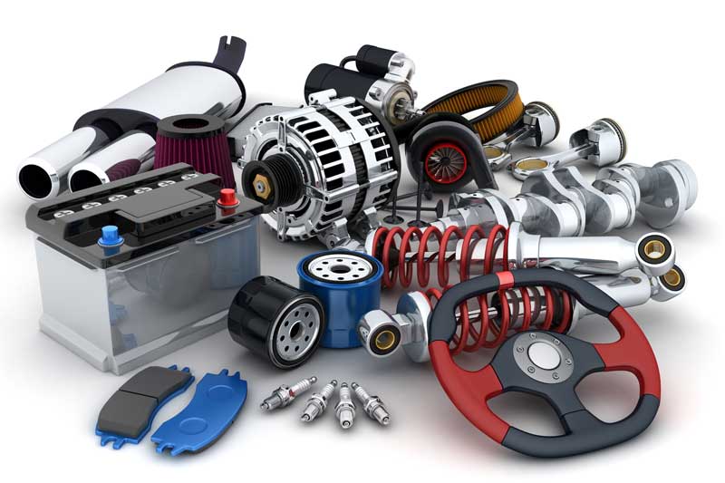 A relevant stock photo of automotive parts supplier in a typical setting.