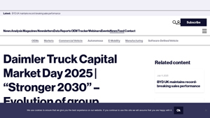Daimler Truck Capital Market Day 2025 | “Stronger 2030” - bharatbenz truck company