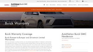 Buick Warranty Information | AutoNation Buick GMC Henderson in Henderson NV - buick manufacturer warranty