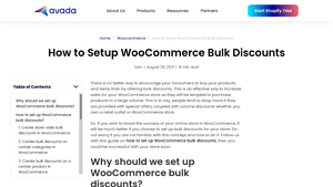 How to Setup WooCommerce Bulk Discounts - bulk discounting by manufacturer woocommerce