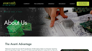 About Us | Quality and Value for Over 30 Years - Avanti Circuits - pcb manufacturer united states