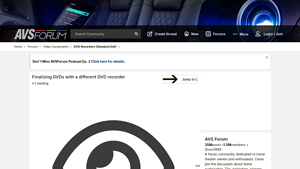 Finalizing DVDs with a different DVD recorder - AVS Forum - can you disk be from different manufacturer