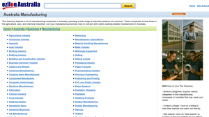 List of Manufacturing Companies in Australia - Ezilon - australia manufacturer