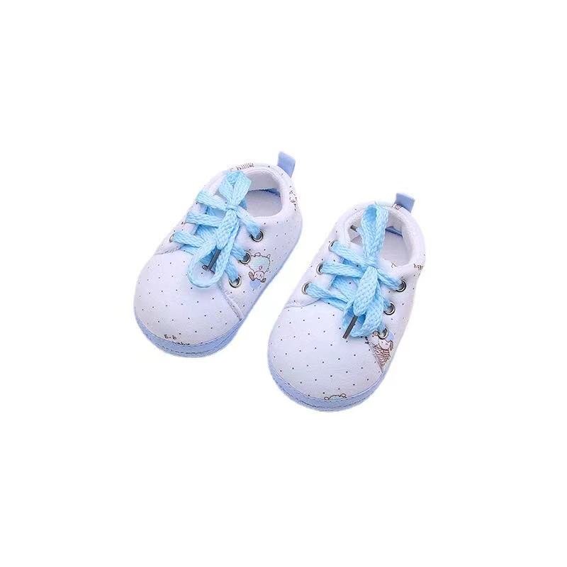 A relevant stock photo of baby shoe manufacturer in a typical setting.