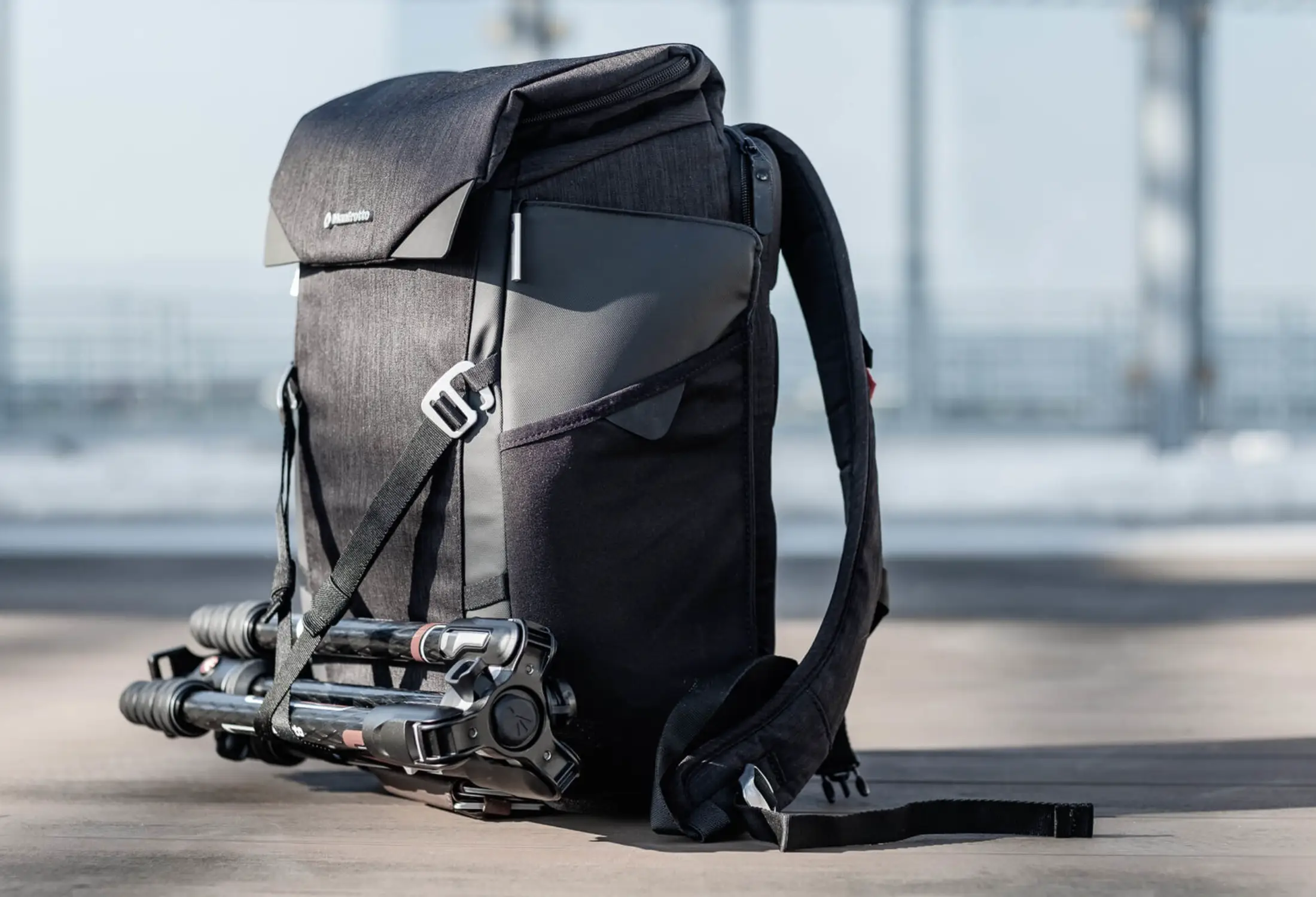 A relevant stock photo of backpack manufacturer in a typical setting.