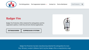Badger Fire Protection - Extinguishers & Suppression - fire extinguisher manufacturer