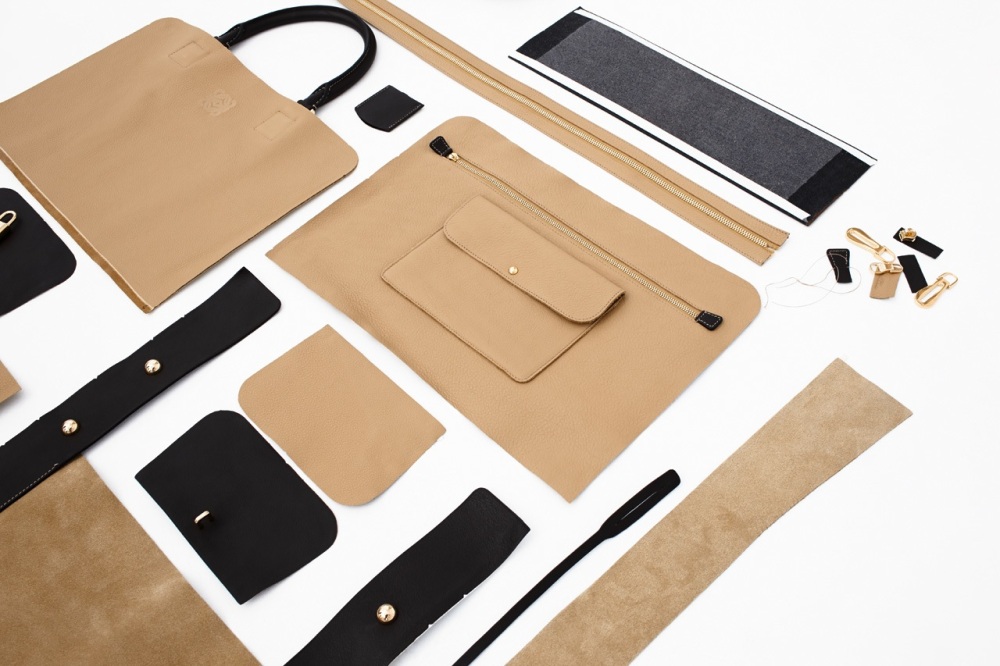 A relevant stock photo of bag manufacturer in a typical setting.