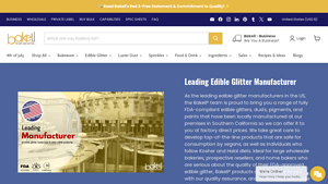 Leading Edible Glitter Manufacturer - Factory Direct Prices - Bakell® - glitter manufacturer