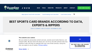 Best Sports Card Brands According to Data, Experts & Rippers - which basketball card manufacturer is best