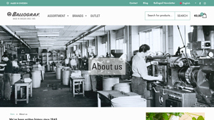 About us | Ballograf AB - pen manufacturer