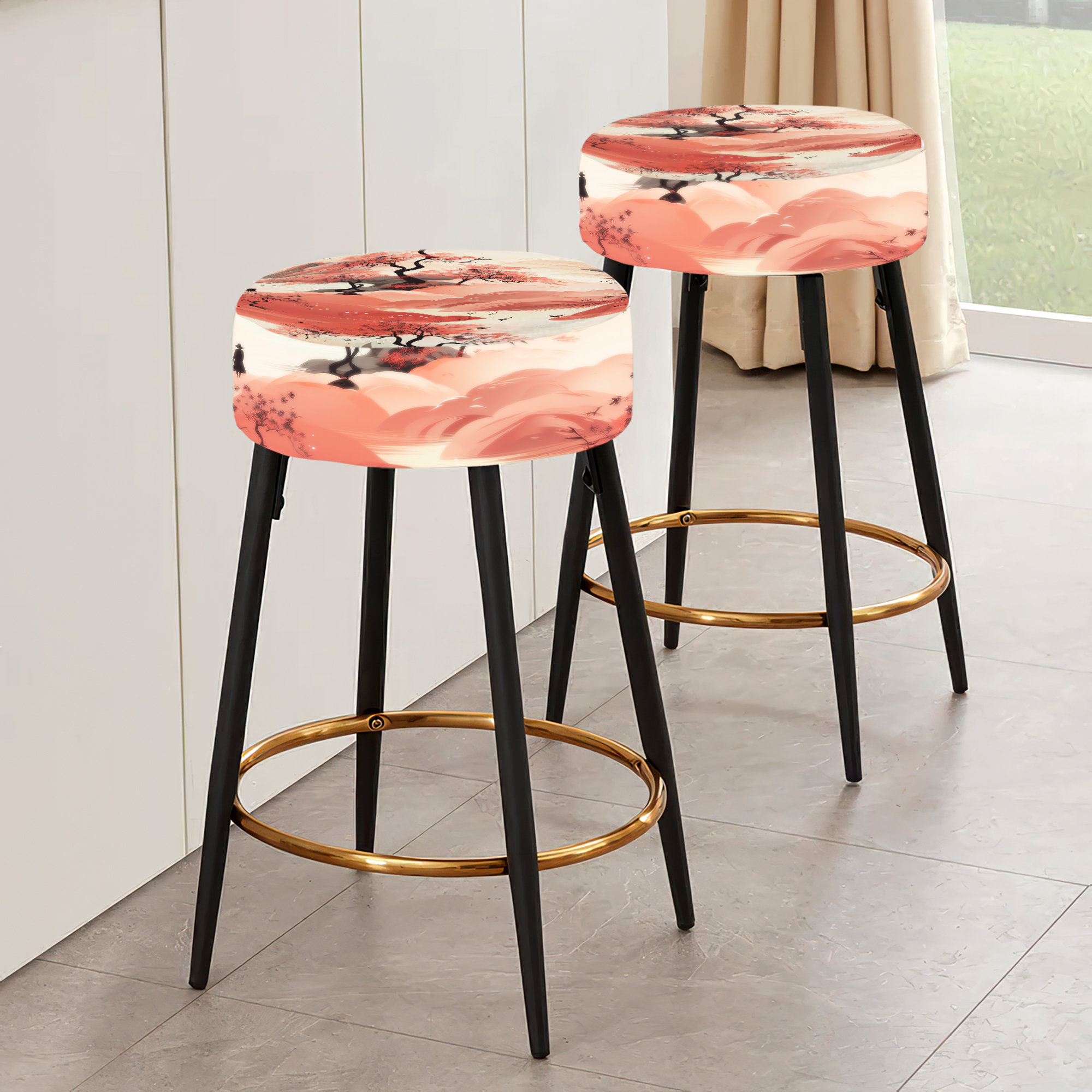 A relevant stock photo of bar stool china in a typical setting.