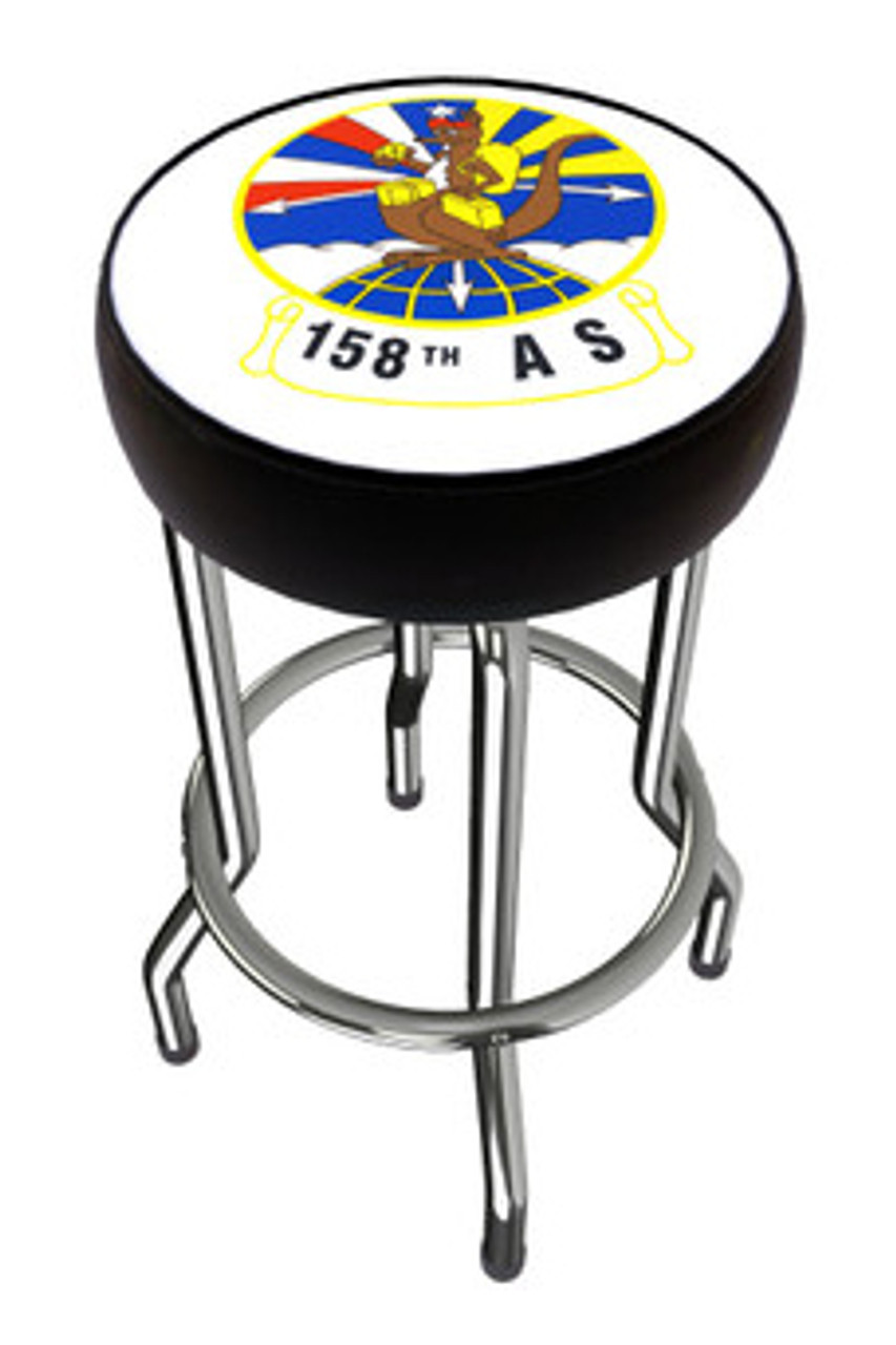 A relevant stock photo of bar stools custom in a typical setting.