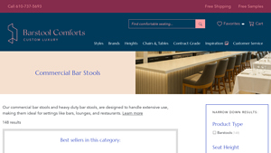 Commercial Bar Stools for Restaurants & Hotels | Free shipping! - bar stools bulk