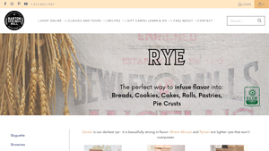 Organic Rye Flours - Barton Springs Mill - rye flour bulk