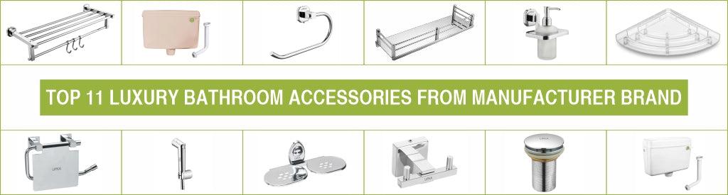 A relevant stock photo of bathroom accessorie manufacturer in a typical setting.