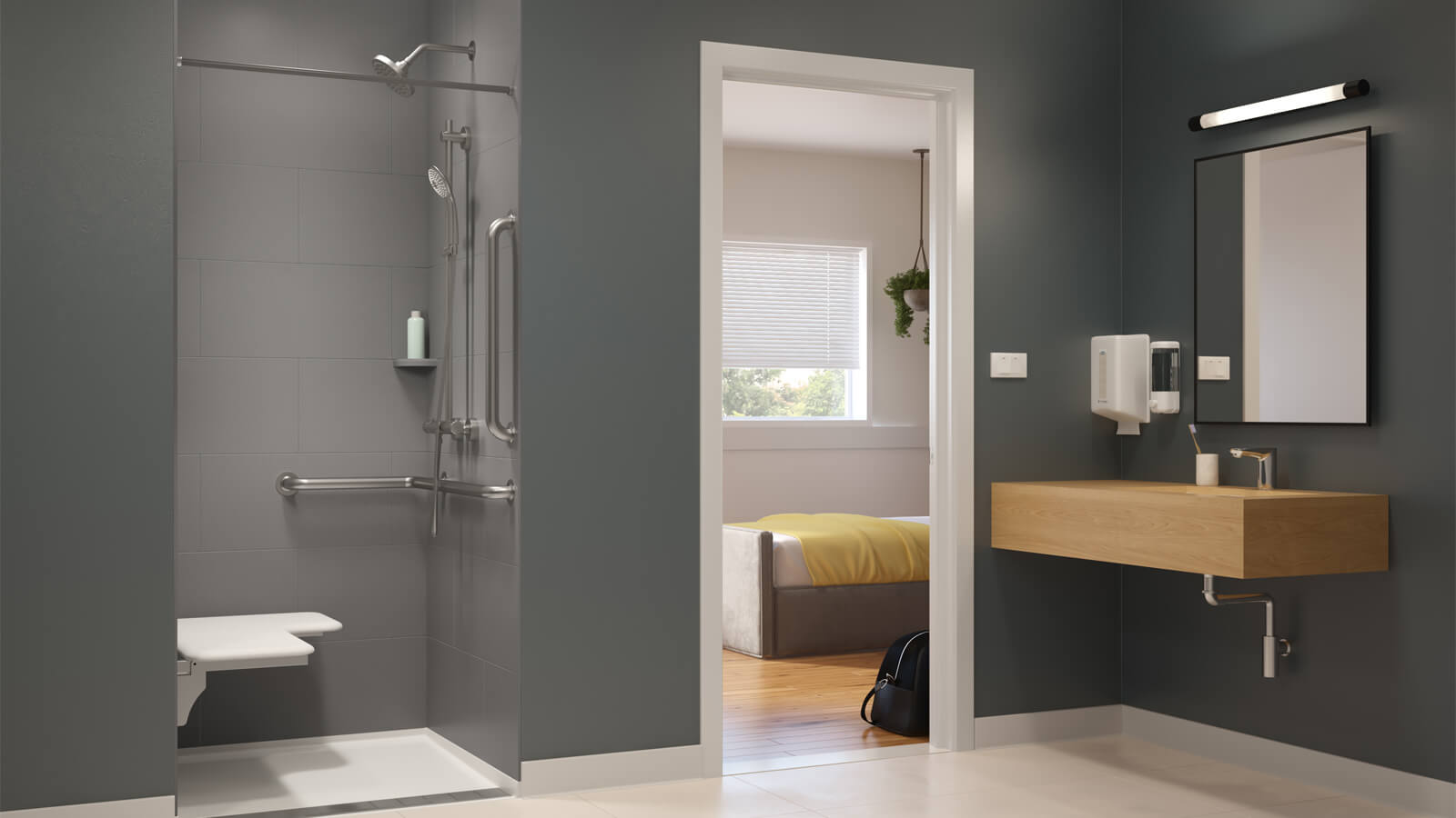 A relevant stock photo of bathroom custom in a typical setting.