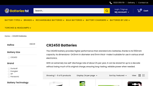 CR2450 Batteries - cr2450 bulk