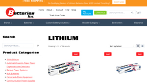 Lithium - Batteries Inc. - aa lithium batteries bulk