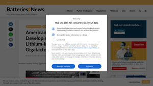 American Battery Factory Developing First Network of Lithium-iron ... - lithium phosphate battery factory