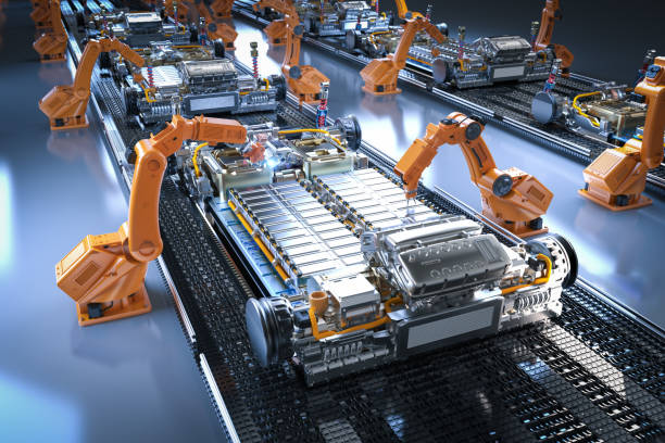 A relevant stock photo of battery manufacturer in a typical setting.
