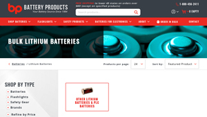 Shop Lithium Batteries for Sale: Bulk discounts & FREE shipping - 18650 lithium battery bulk