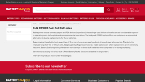 Bulk CR1620 Coin Cell Batteries - cr1620 bulk