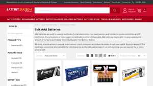 Bulk AAA Batteries (LR03) | Full range of brands - triple a batteries bulk