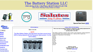 Lithium CR123 - CR123A - The Battery Station - cr123 bulk