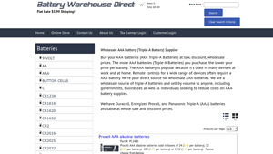 Wholesale AAA Battery (Triple-A Battery) Supplier - triple a batteries bulk