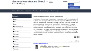 Wholesale D Battery Supplier. Discount, Bulk Best D Batteries - d cell battery bulk