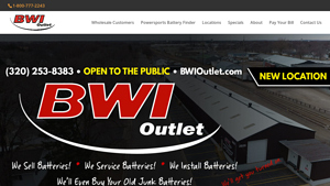 Battery Wholesale Inc. | BWI Outlet - Official Page - battery bulk