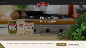 Home - Baxters - baxter manufacturer
