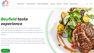 Bayfield Food Ingredients | Flavours Manufacturer | Food Flavorings - food seasoning manufacturer