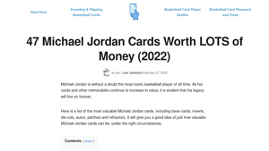 47 Michael Jordan Cards Worth LOTS of Money (2022) - which basketball card manufacturer is best