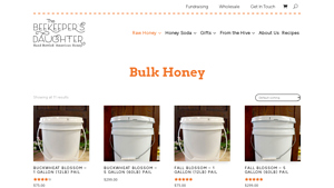 Bulk Honey - The Beekeeper's Daughter | Plains, PA | Raw Honey - honey bulk