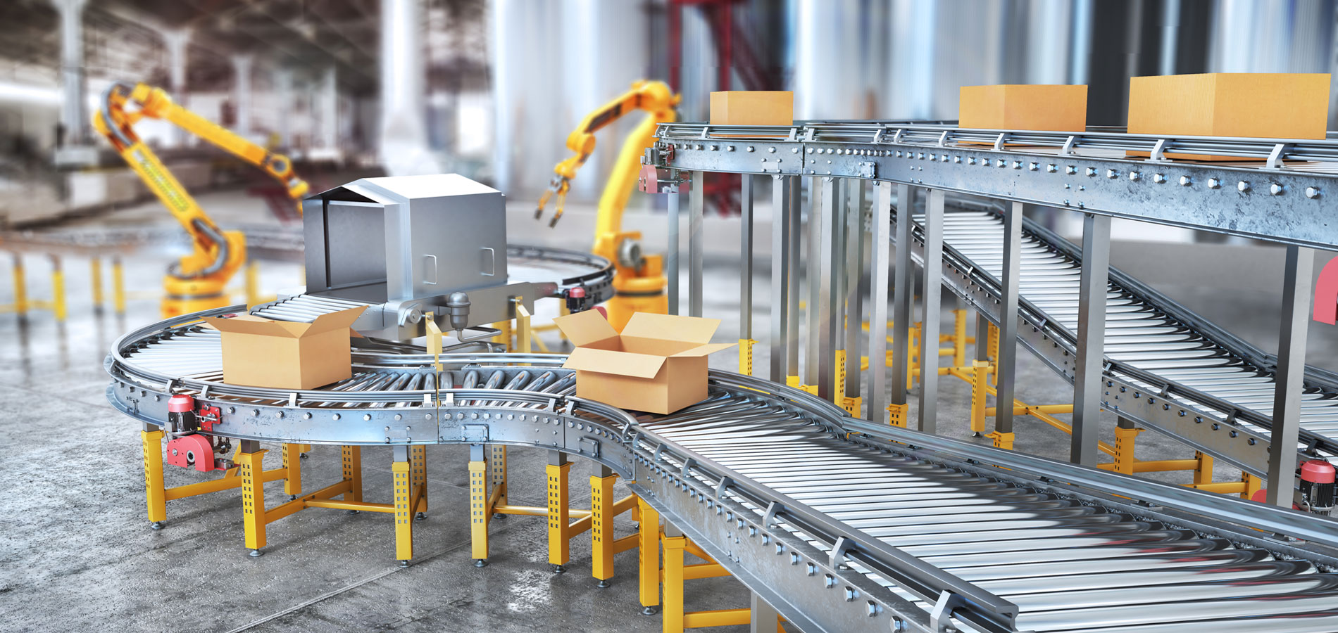 A relevant stock photo of belt conveyor manufacturer in a typical setting.