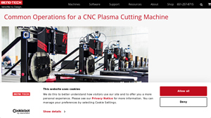 Common Operations for a CNC Plasma Cutting Machine - Bend-Tech - plasma cutting machine factory