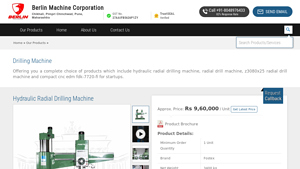 Radial Drill Machine Manufacturer from Pimpri Chinchwad - radial drilling machine company