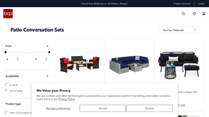 Patio Conversation Sets - Best Choice Products - patio conversation sets factory